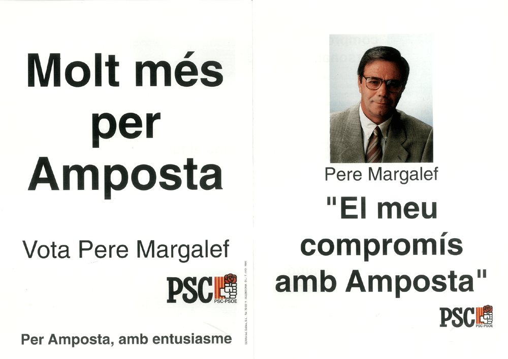 Pere Margalef "El meu compromís amb Amposta"