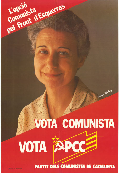 L'opció Comunista pel Front d'Esquerres Vota Comunista Vota PCC