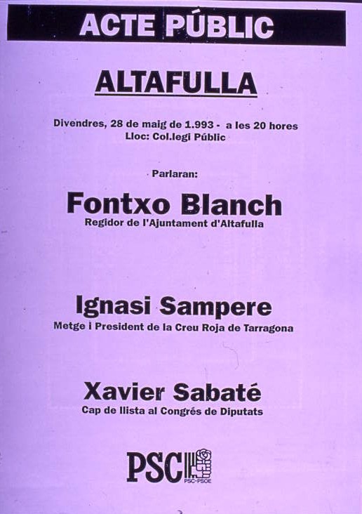 Acte públic: Altafulla