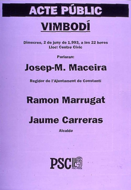 Acte públic: Vimbodí