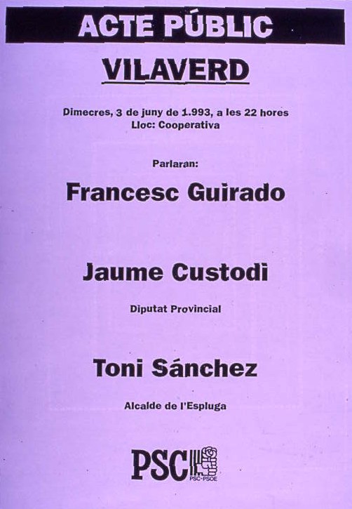 Acte públic: Vilaverd