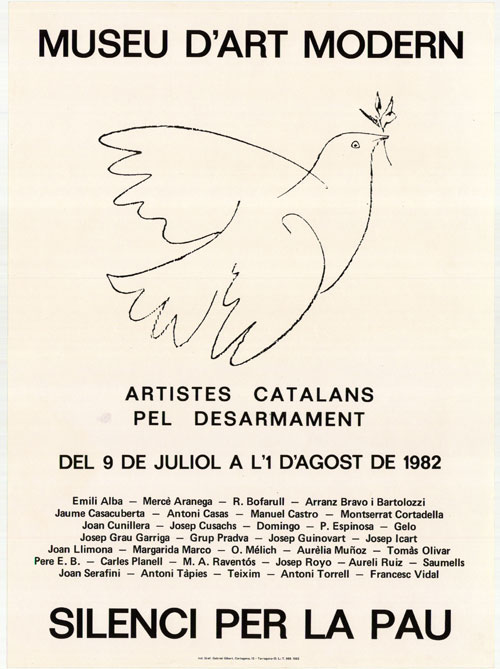 Artistes catalans pel desarmament : Silenci per la Pau