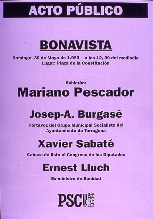 Acto público: Bonavista