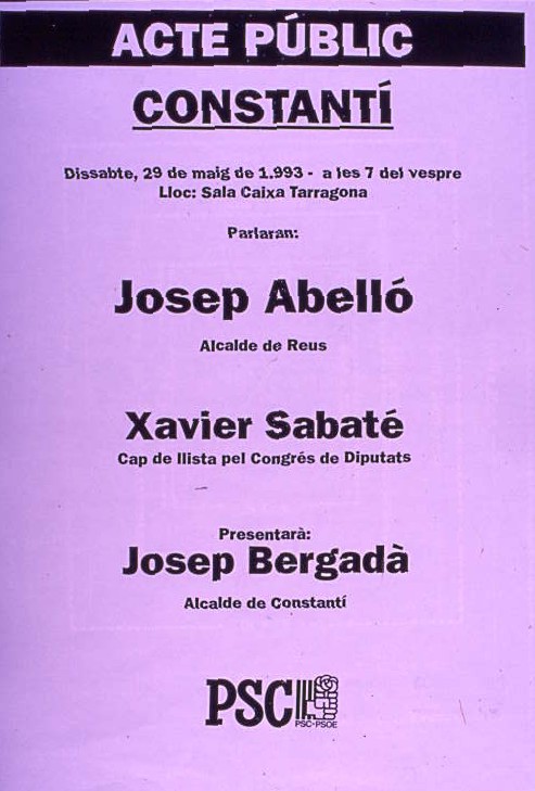 Acte públic: Constantí