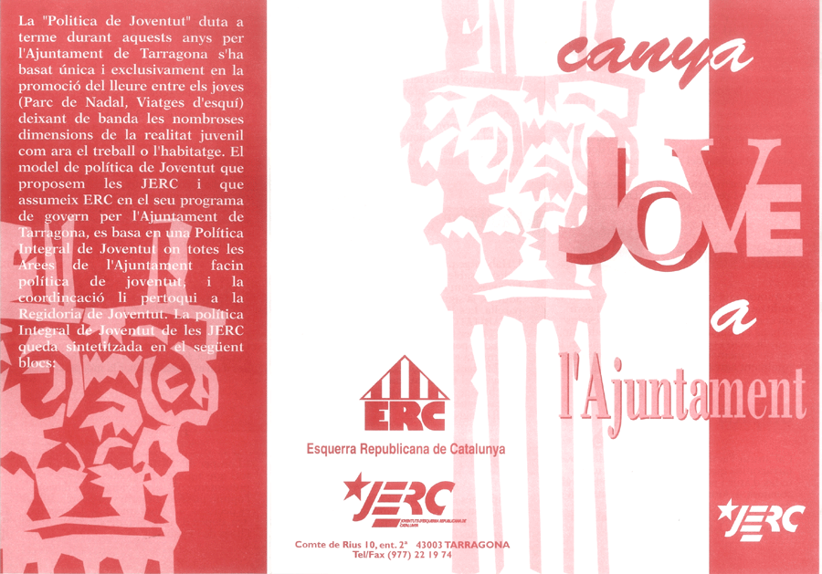 Canya jove a l'ajuntament
