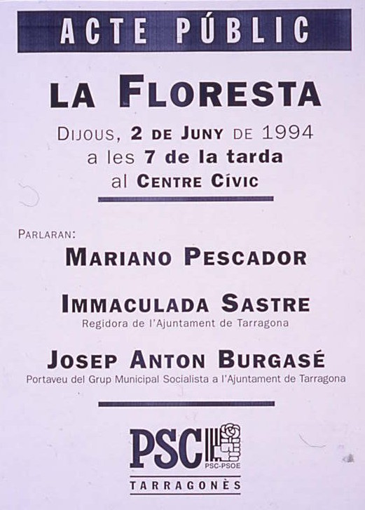 Acte públic: La Floresta