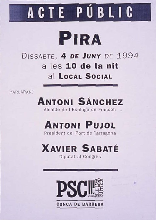 Acte públic: Pira