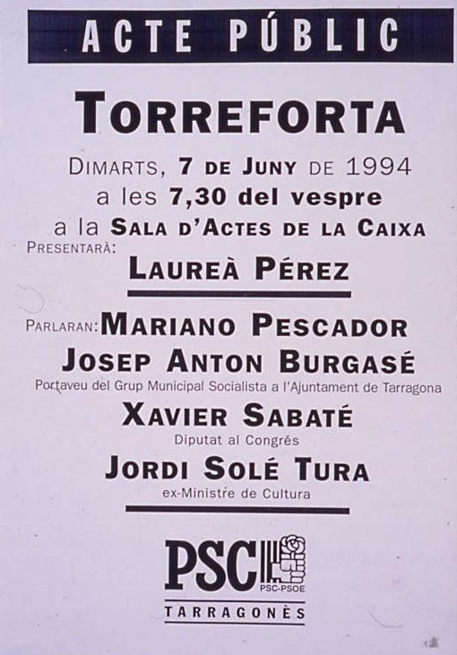 Acte públic: Torreforta