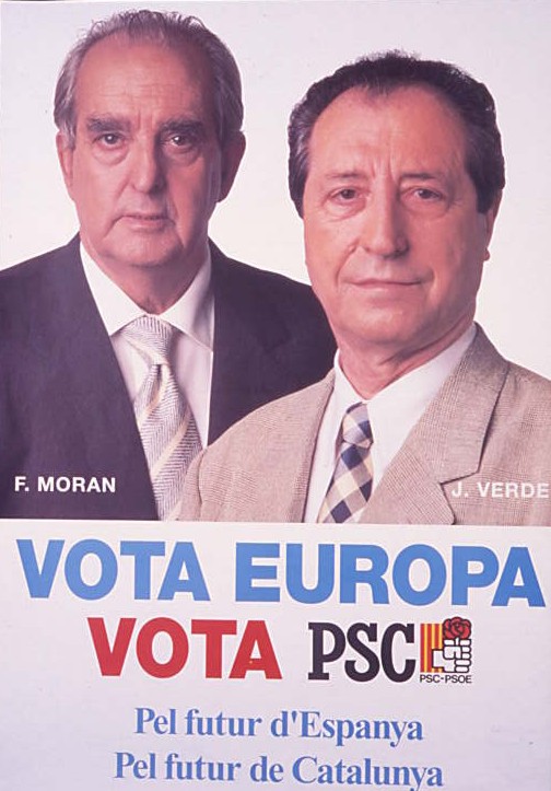 Vota Europa: Vota PSC : Pel futur d'Espanya : Pel futur de Catalunya