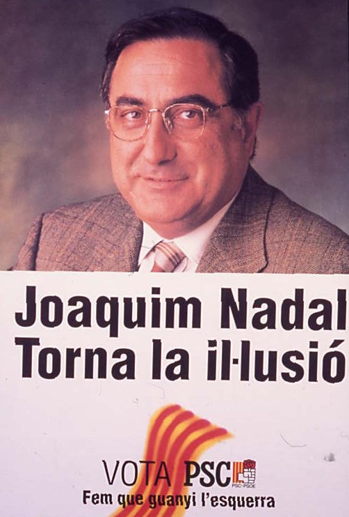 Joaquim Nadal: Torna la il.lusió : Vota PSC