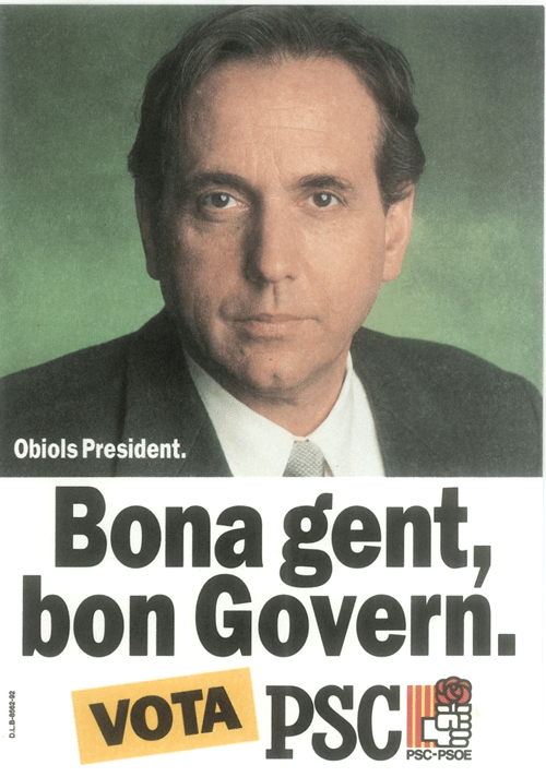 Bona gent, bon govern : Obiols President
