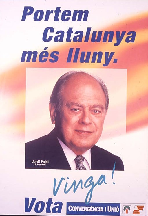 Portem Catalunya més lluny : Vinga : Vota Convergència i Unió