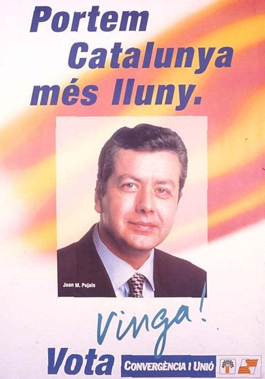 Portem Catalunya més lluny : Vinga : Vota Convergència i Unió