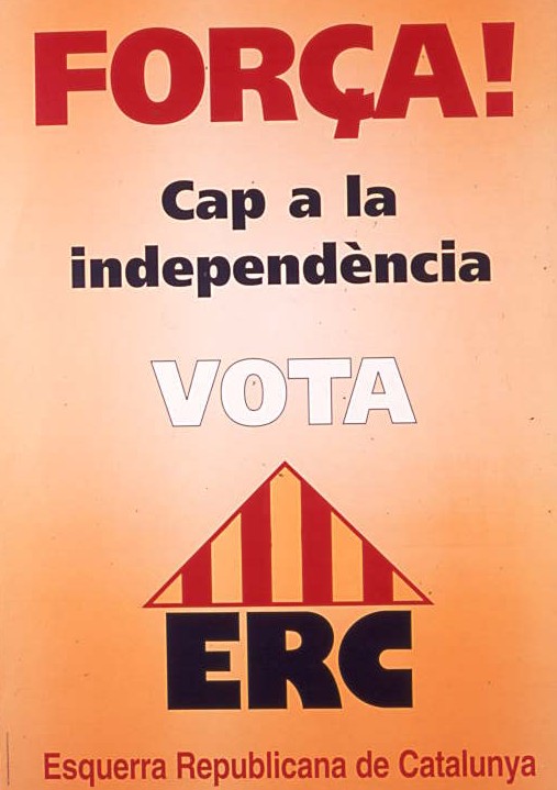 Força! Cap a la independència : Vota ERC