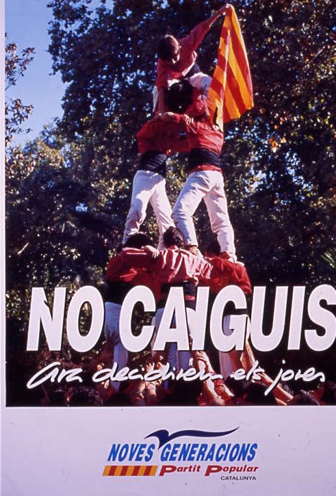 No caiguis: Ara decidirem els joves : Noves Generacions