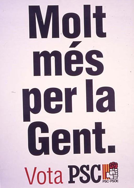 Molt més per la Gent : Vota PSC