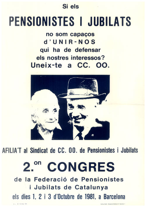Si els pensionistes i jubilats no som capaços d'unir-nos qui ha de defensar els nostres interessos?