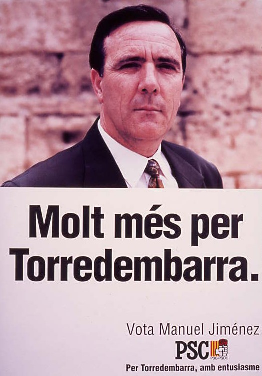 Molt més per Torredembarra : Vota Manuel Jiménez