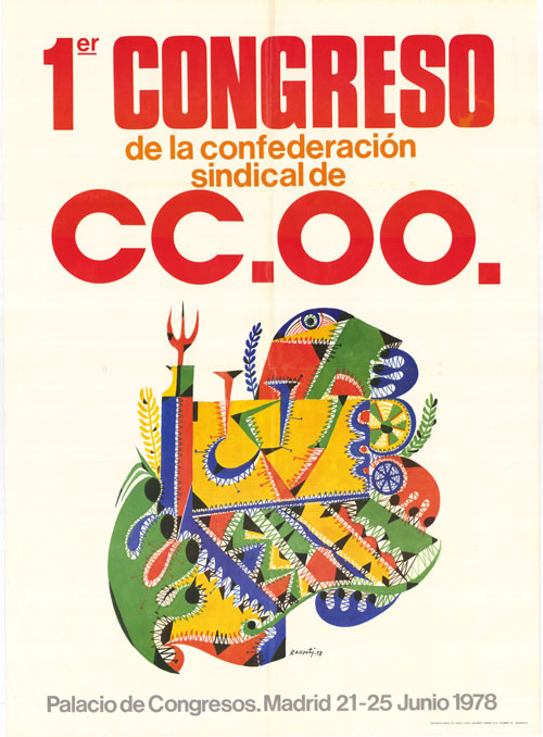 1er congreso de la confederación sindical de CC.OO. : Palacio de Congresos. Madrid 21-25 junio 1978