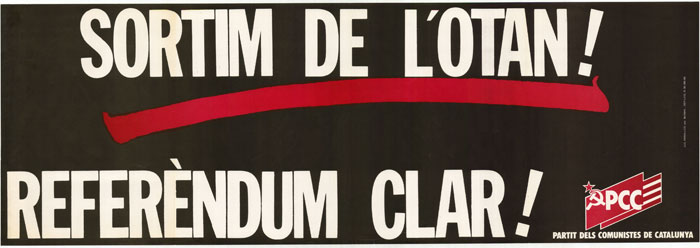 Sortim de l'OTAN! : Referèndum clar!