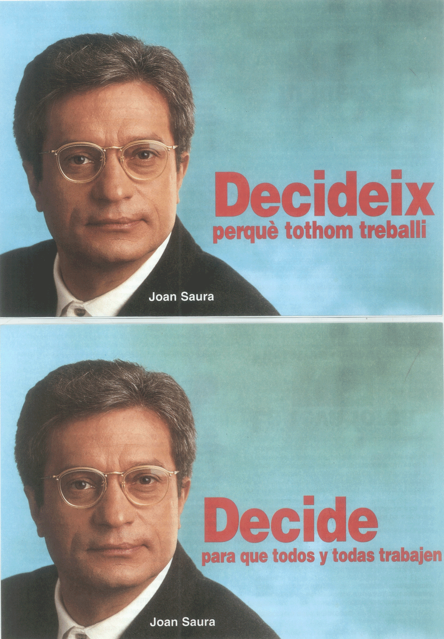 Decideix perquè tothom treballi = decide para que todos y todas trabajen