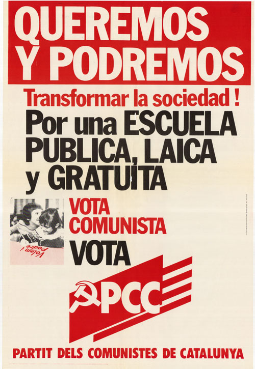 Queremos y podremos transformar la sociedad! : por una escuela pública laica y gratuita