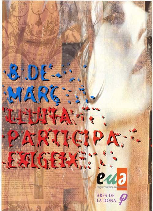 8 de març lluita participa exigeix