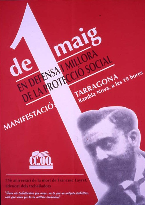 1 de maig : en defensa i millora de la protecció social : manifestació: Tarragona... [...]