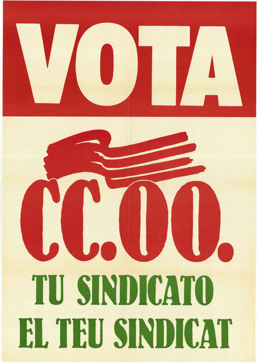 Vota CC.OO. tu sindicato = el teu sindicat