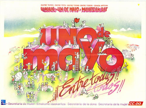 Uno de mayo ¡¡Entre todas!! 