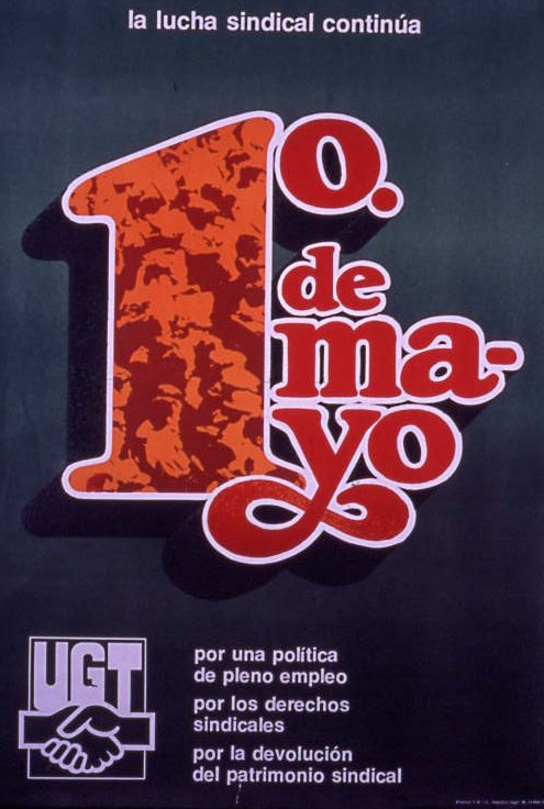1º mayo : la lucha sindical continua : por una política de pleno empleo