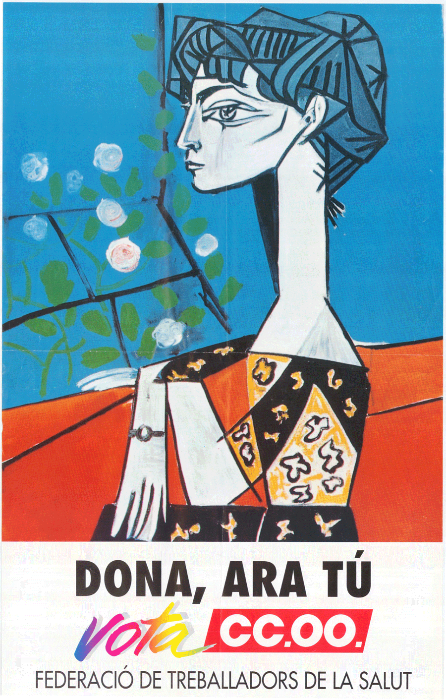 Dona, ara tu : vota CC.OO.