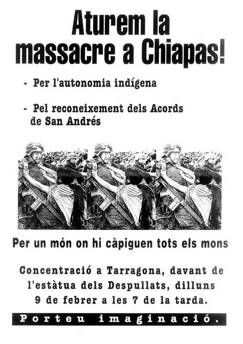 Aturem la massacre a Chiapas!
