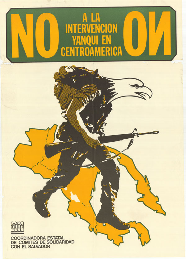 No a la intervención yanqui en Centroamérica