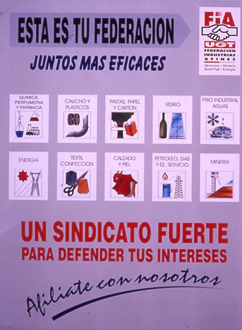 Esta es tu federación: Juntos más eficaces : un sindicato fuerte para defender tus intereses
