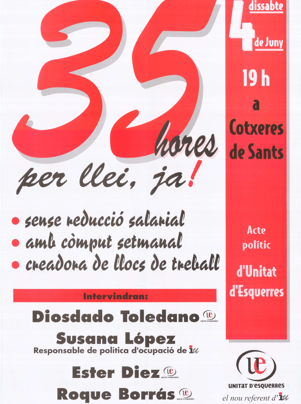 35 hores per llei, ja!