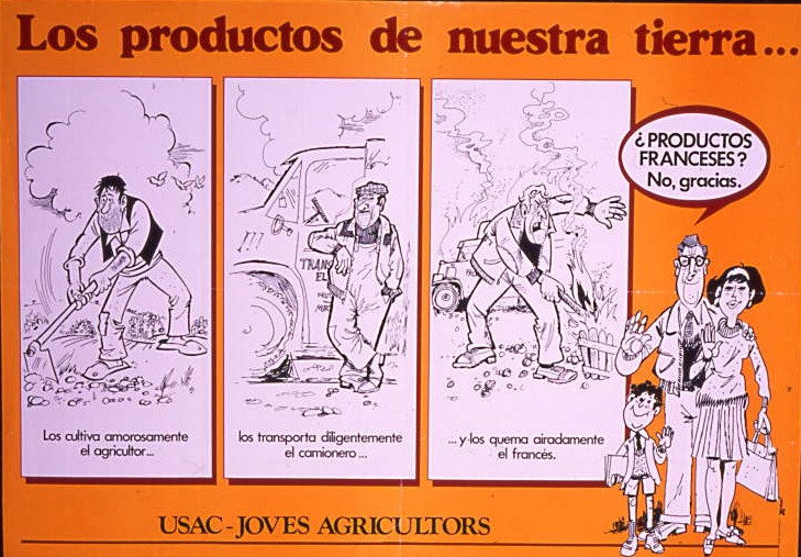 Los productos de nuestra tierra .. : ¿Productos franceses? No, gracias