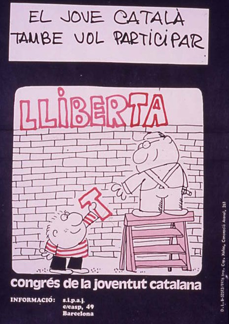 Congrés de la Joventut Catalana : Barcelona: 1976 : El jove català també vol participar
