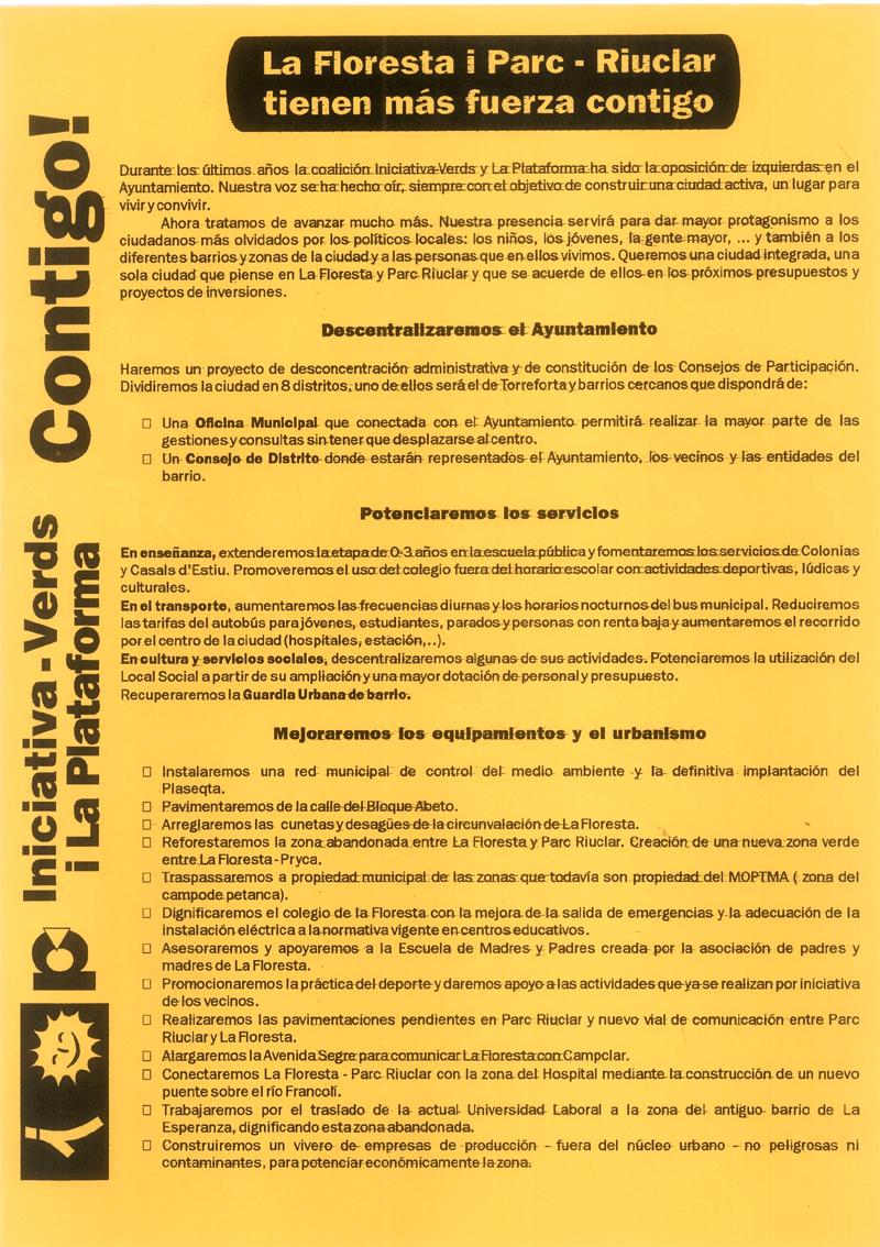 La Floresta i Prac-Ruiclar tienen más fuerza contigo