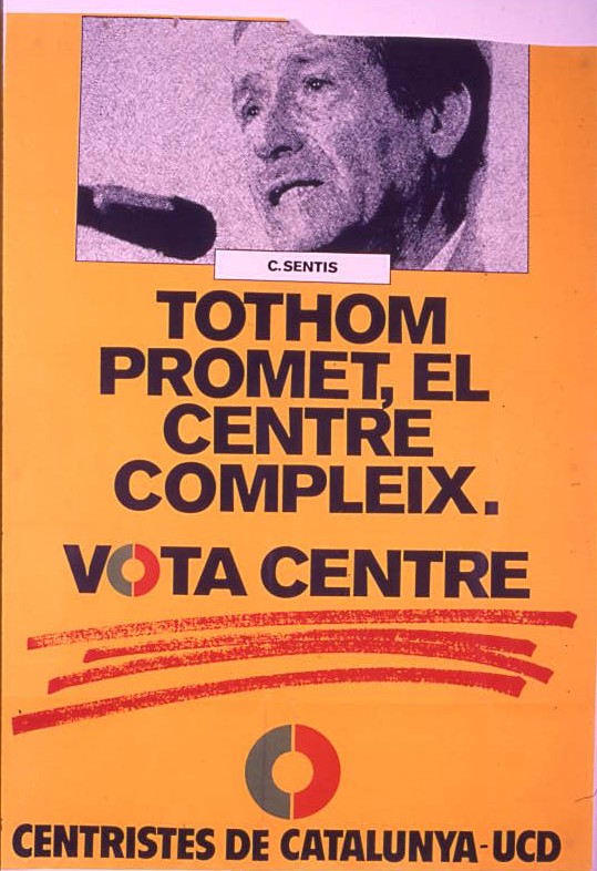 Tothom promet, el Centre compleix. Vota Centre
