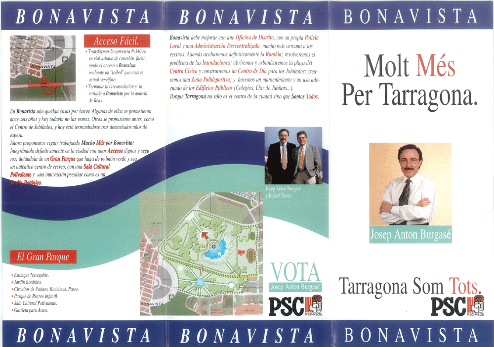 Bonavista : molt més per Tarragona = Bonavista : mucho más por Tarragona