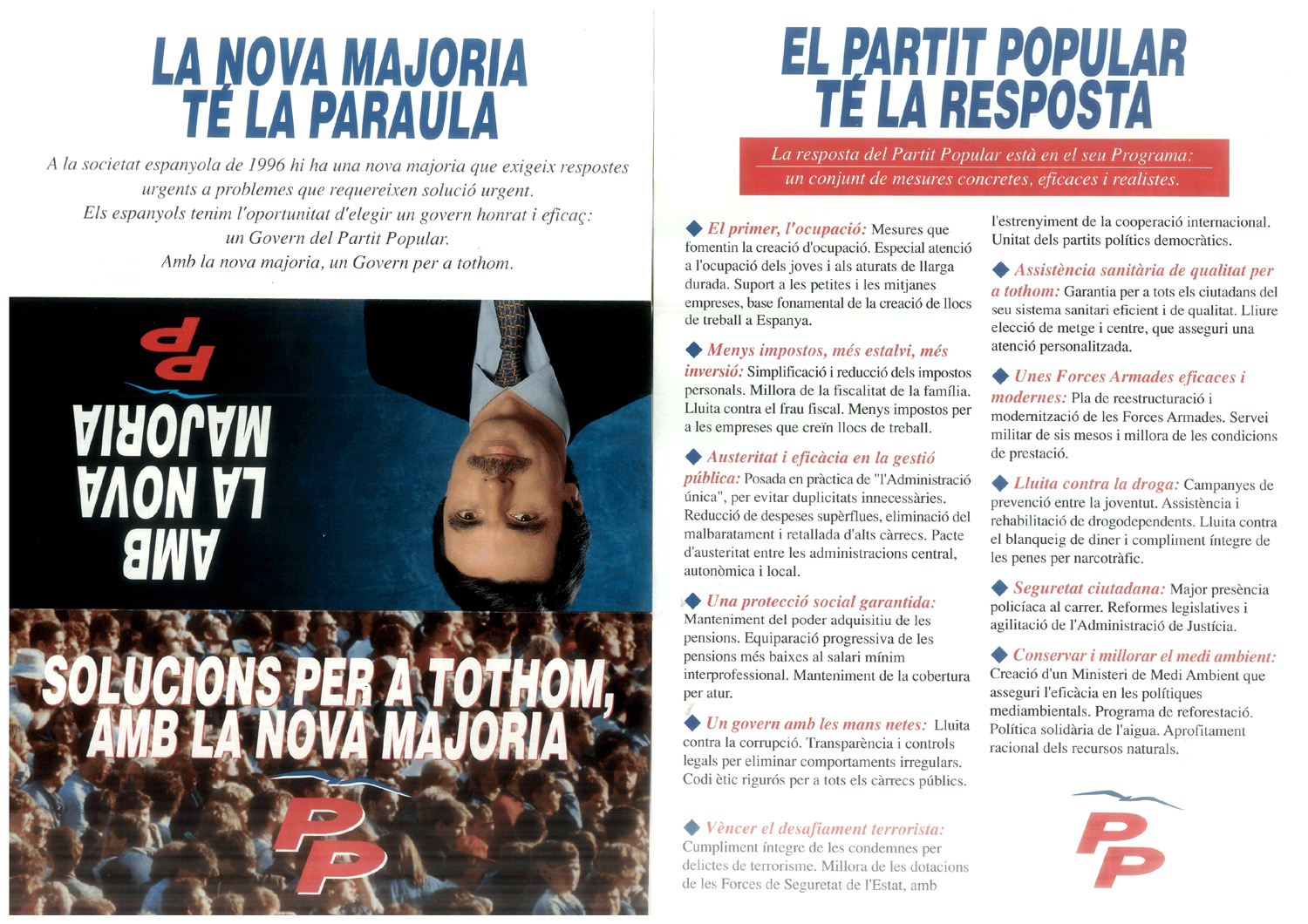 Solucions per a tothom, amb la nova majoria