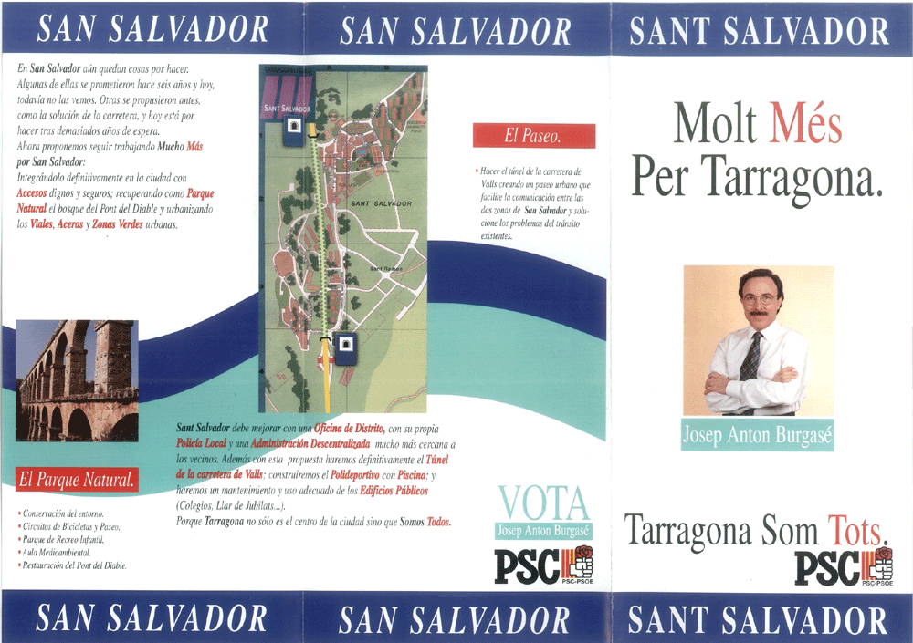 Sant Salvador : molt més per Tarragona = San Salvador : mucho más por Tarragona