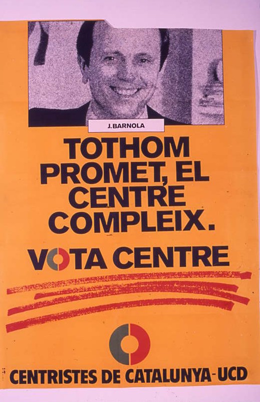 Tothom promet, el Centre compleix. Vota Centre