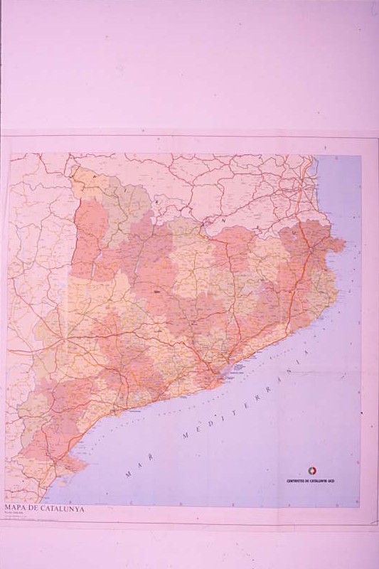 Mapa de Catalunya