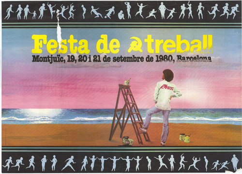 Festa de treball : Montjuïc, 19, 20 i 21 de setembre de 1980, Barcelona