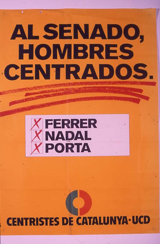 Al Senado, hombres centrados. Ferrer : Nadal : Porta