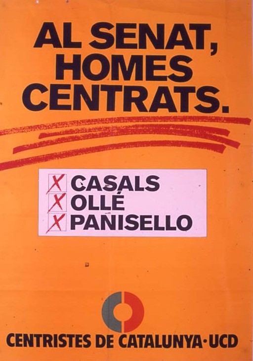 Al Senat, homes centrats. Casals : Ollé : Panisello