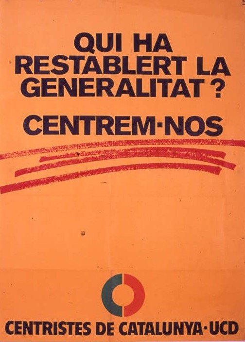 Qui ha restablert la Generalitat? : Centrem-nos