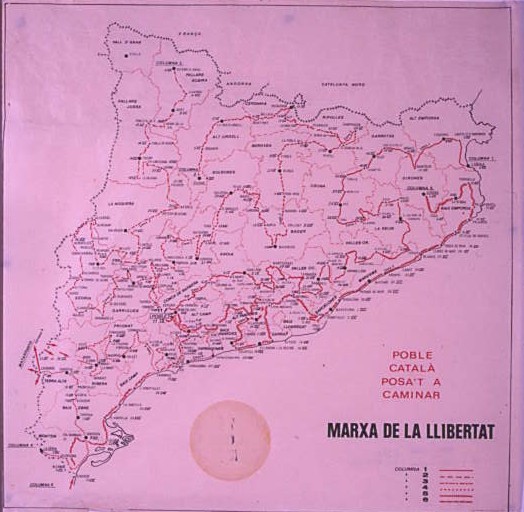 Marxa de la Llibertat : Poble català posa't a caminar